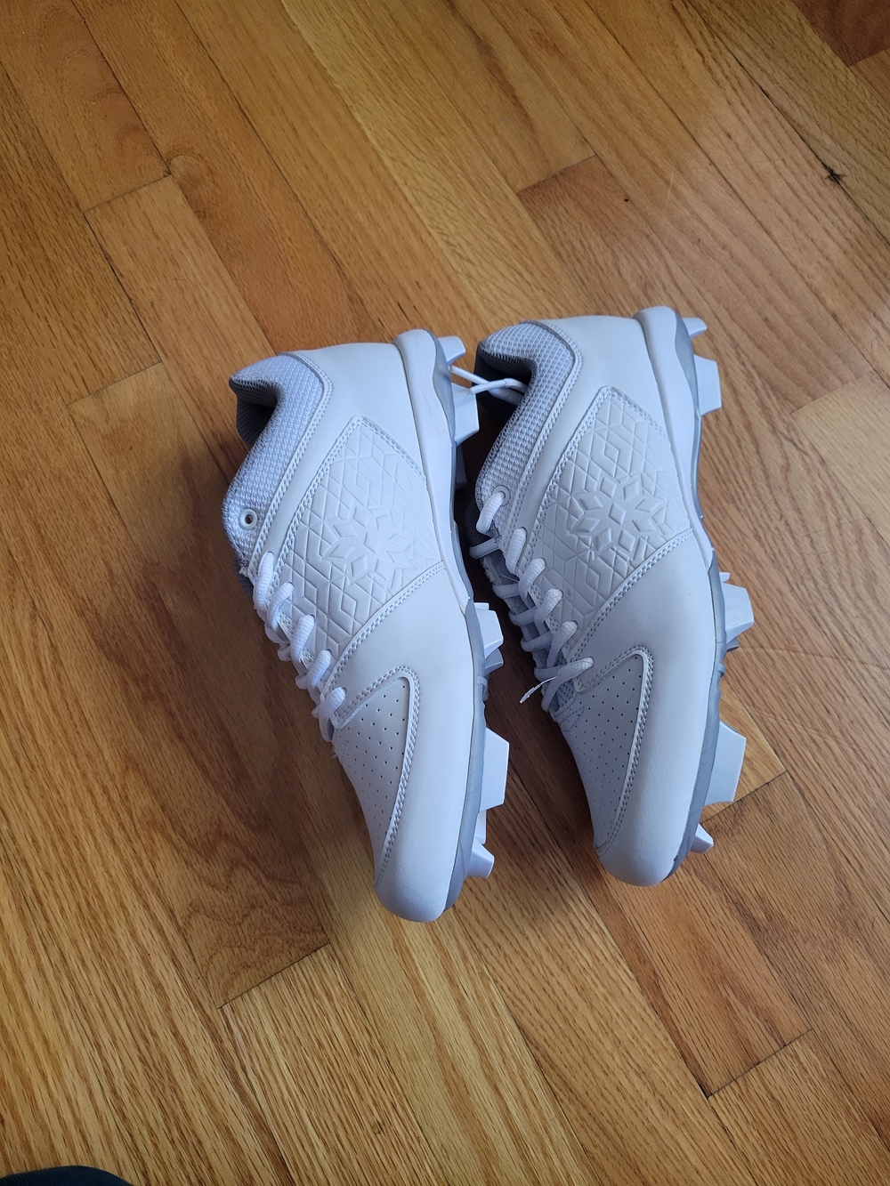 RIP-IT Ringor Diamond Softball Cleat Cleats Molded Girls White/White -Size 10 - Picture 7 of 10